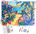 Lush Mediterranean Garden