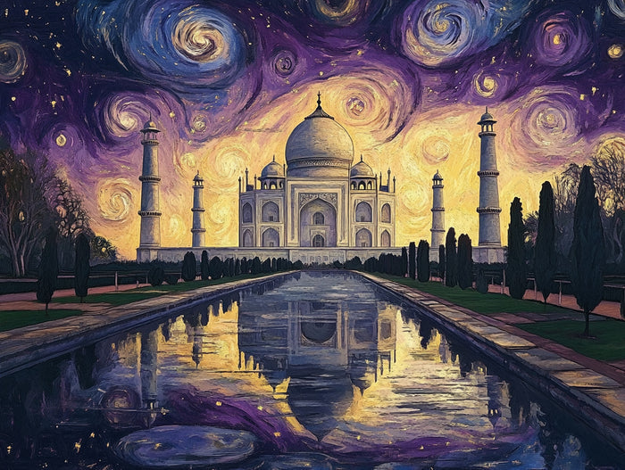 Magical Night at the Taj Mahal