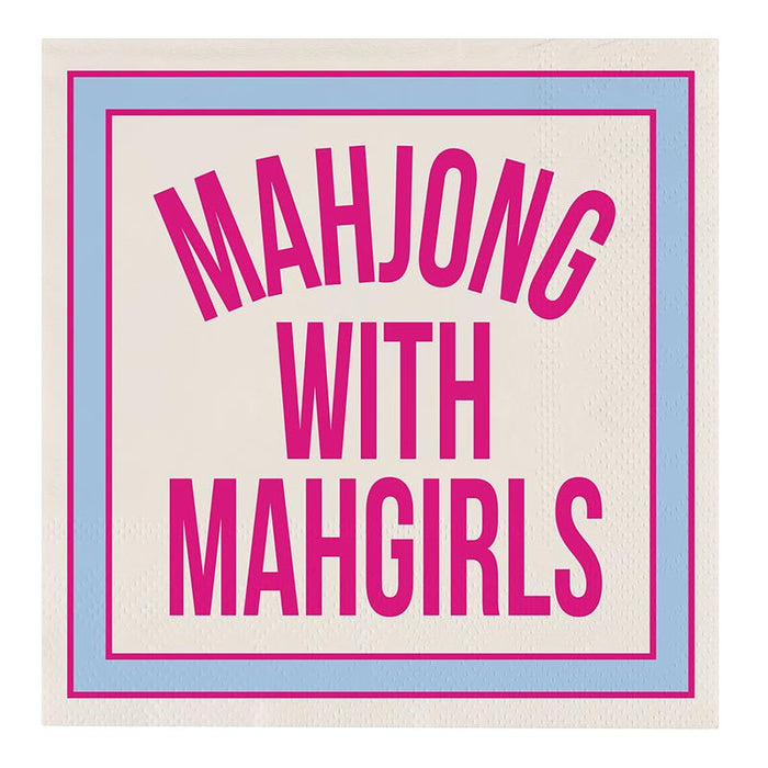 MAHJGIRLS COCKTAIL NAPKIN