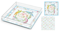 MAHJONG TILES ACRYLIC TRAY, 12x12