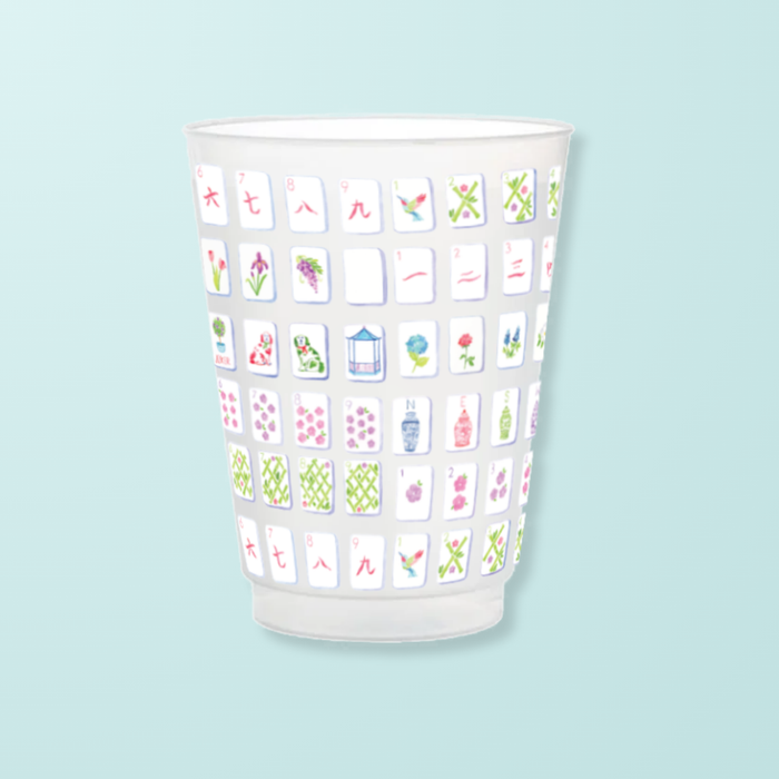 MAHJONG TILES FROSTFLEX CUPS