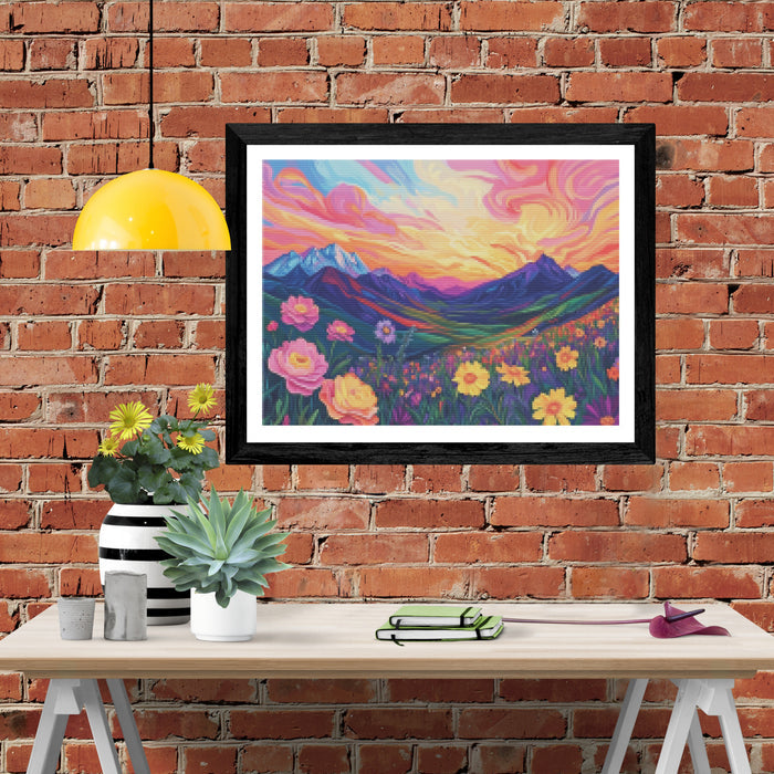 Majestic Mountain Sunrise
