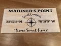 Mariner’s point coordinate sign