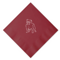 MAROON BULLY COCKTAIL NAPKINS
