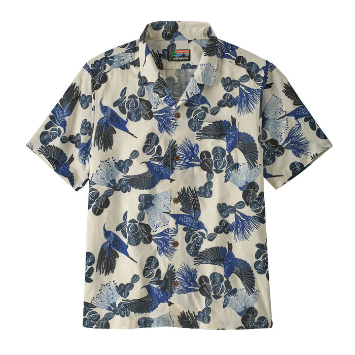 Patagonia Mens Tidal Threads Camp Shirt Honey Honey: Uplift Blue