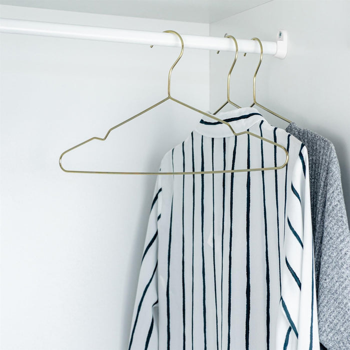 Metal Coat Hangers - Pack of 10