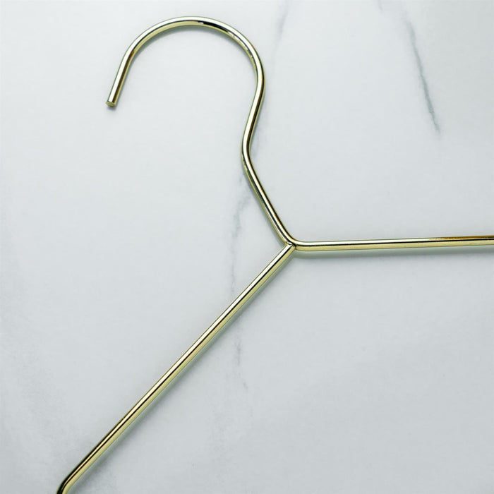 Metal Coat Hangers - Pack of 10