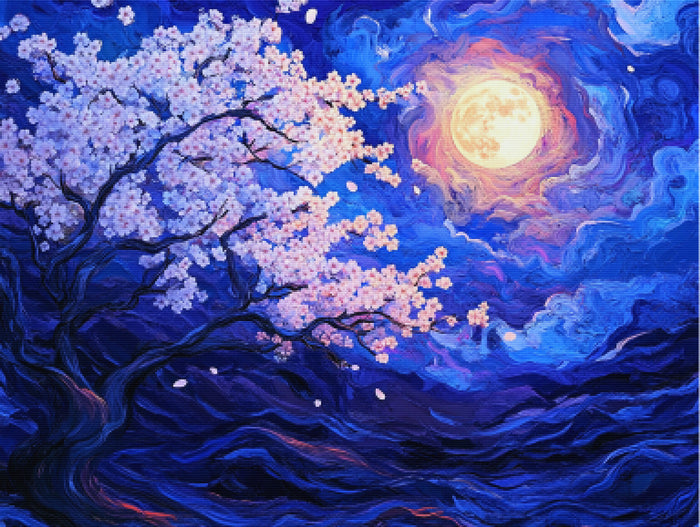 Midnight Sakura Garden