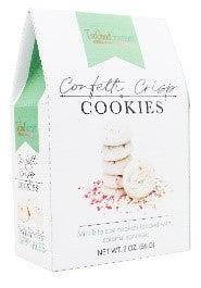 MINI CONFETTI CRISP COOKIES