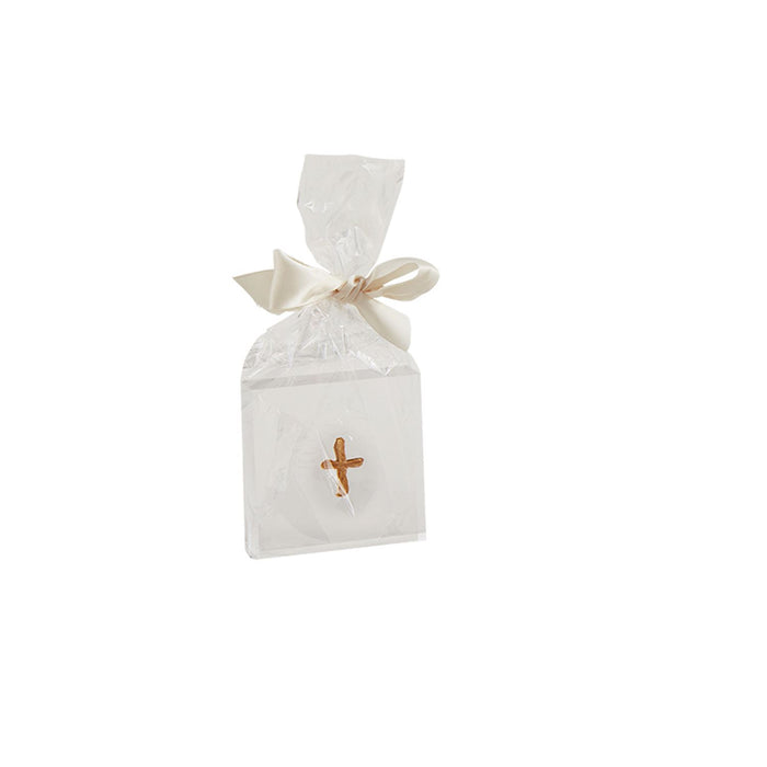 MINI CROSS ACRYLIC SITTER