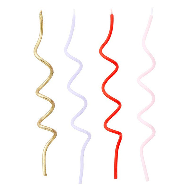 MOD PARTY SWIRL CAKE CANDLES
