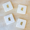 MS MARBLE COASTER SET
