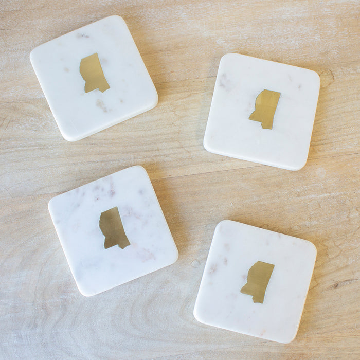 MS MARBLE COASTER SET