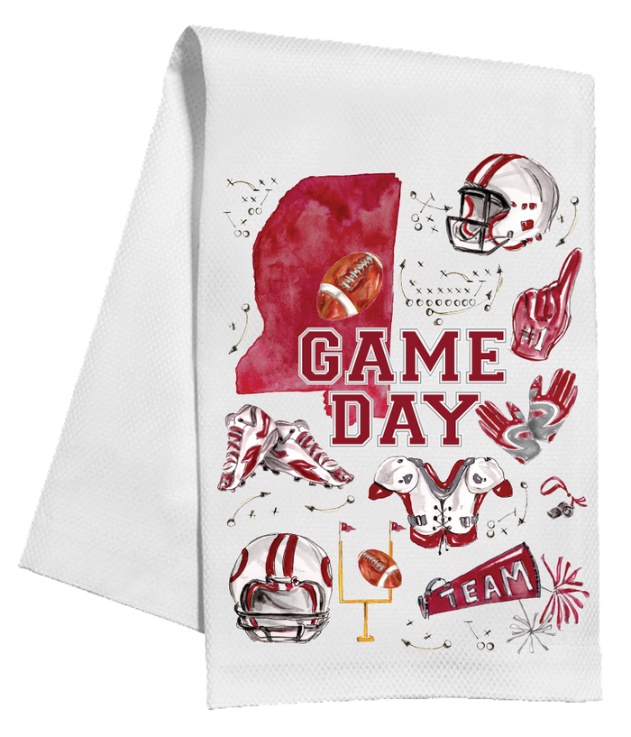 MSU GAME DAY KITCHEN TOWEL