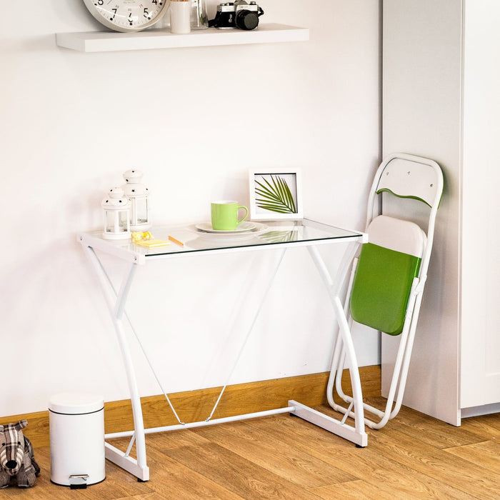 Multicolour Wave Padded Folding Chairs - Pack of Six