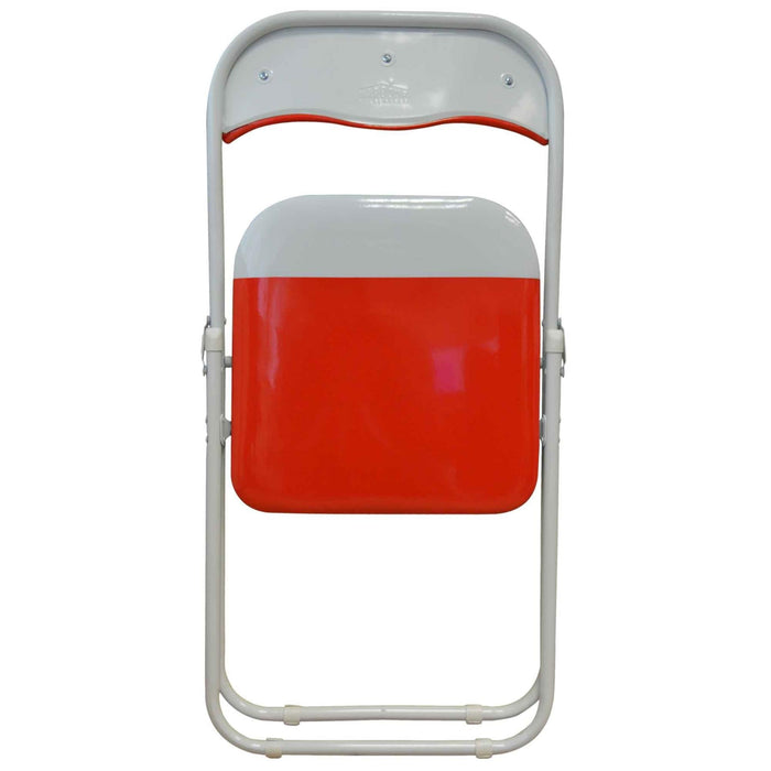Multicolour Wave Padded Folding Chairs - Pack of Six