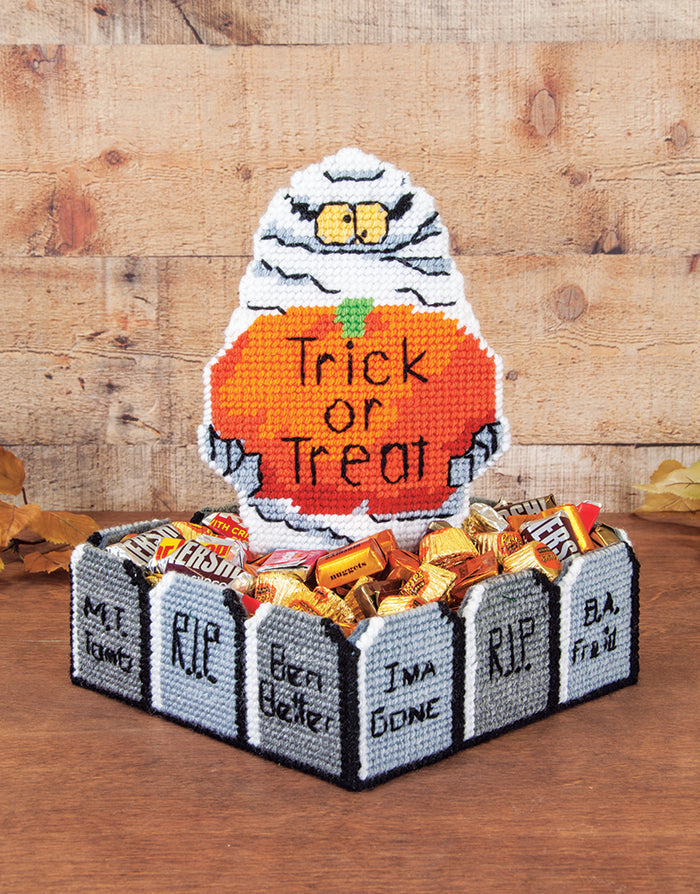 Mummy's Candy Dish Plastic Canvas Kit