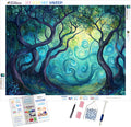 Mystic Woods in Swirling Colors