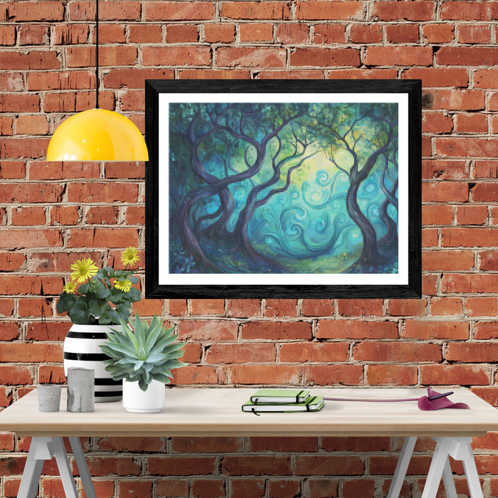 Mystic Woods in Swirling Colors