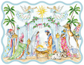 NATIVITY SCENE PAPER PLACEMAT