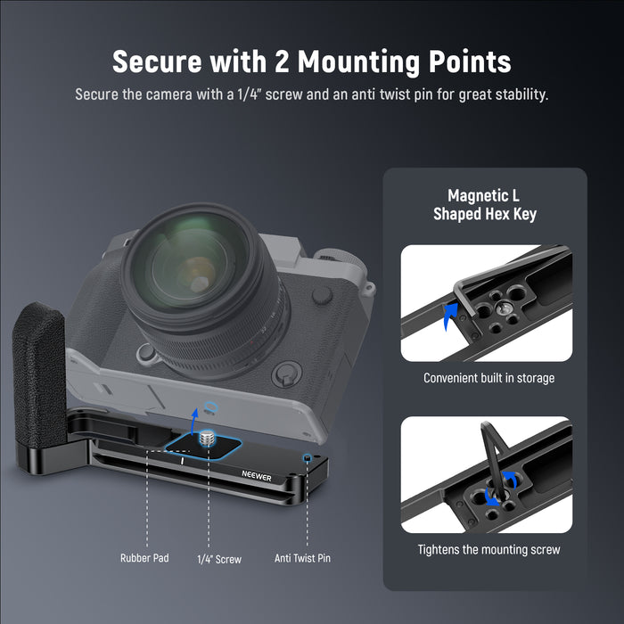 NEEWER CA014G L Handlegrip For Fujifilm X-T5