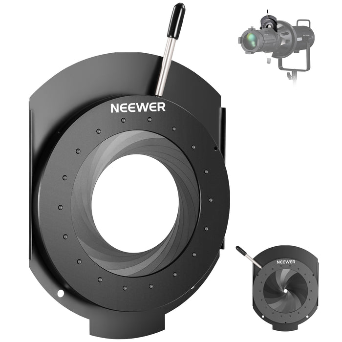 NEEWER CSS2 Spotlight Mount Iris for LS-39/LS-38 Spotlight Snoot