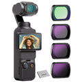 NEEWER FL-42 4 Pack Magnetic ND & Black Diffusion 1/4 Filter Kit