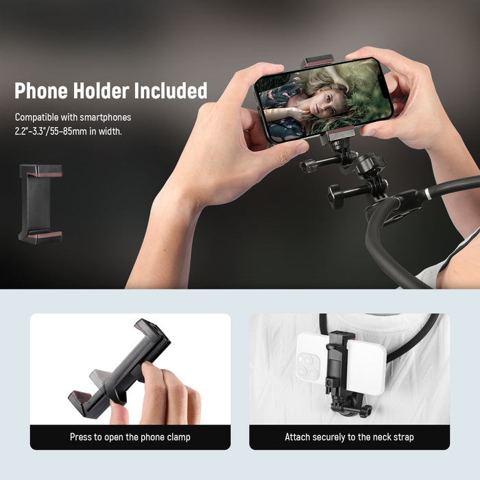 Phone Holder Included