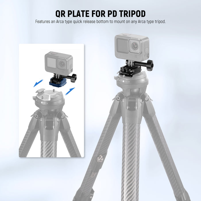 QR Plate for Backpack Strap Clip