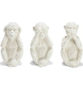 NO EVIL MONKEYS, SET OF 3