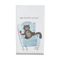 NO FLUFFS GIVEN TOWEL