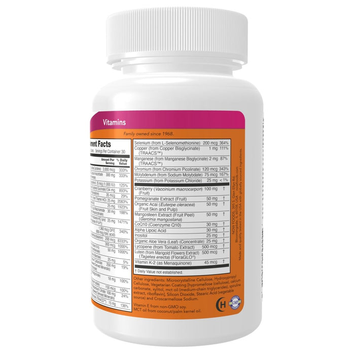 Now Foods Eve Women's Multiple Vitamin 90 Tablets - 3796 - The Oasis of Health