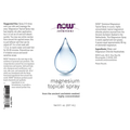 Now Solutions Magnesium Topical Spray 8oz - 7737