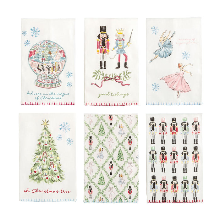 NUTCRACKER TOWELS, ASSORTED STYLES
