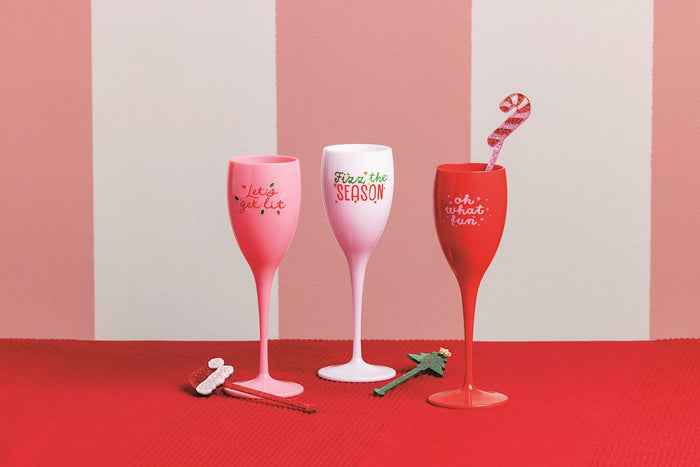 OH WHAT FUN CHAMPAGNE FLUTE
