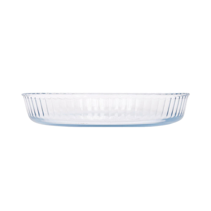Optical Round Glass Oven Dish - 26cm x 26cm