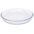 Optical Round Glass Oven Dish - 32cm x 32cm