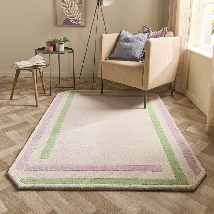 Origins Contour Lavender & Green Rug