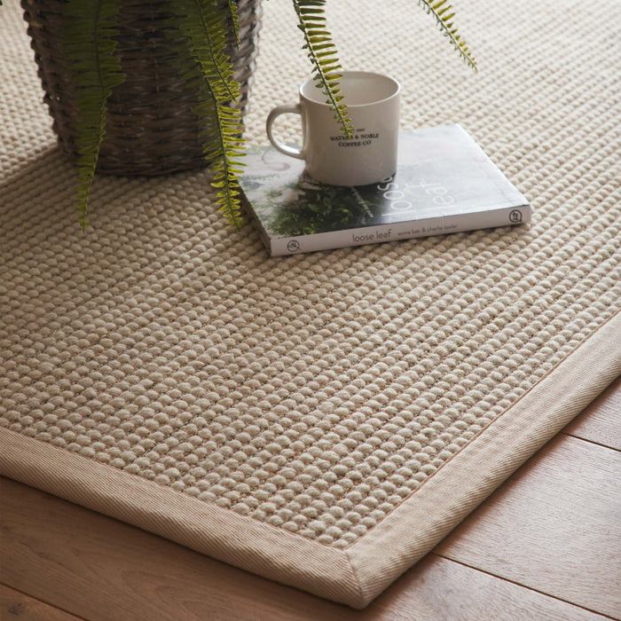Origins Sisal Boucle with Beige Border