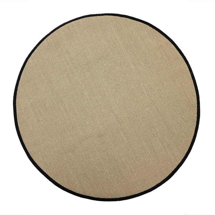 Origins Sisal Light Beige with Black Border