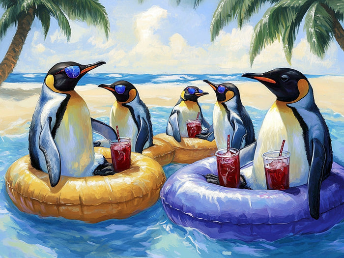 Penguin Pool Party