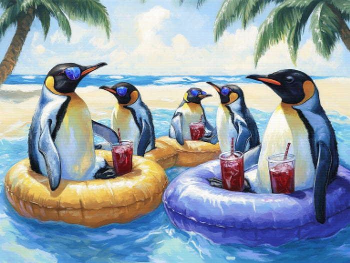 Penguin Pool Party