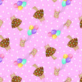Pillowcase - Birthday Mice Comfy Flannel