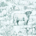 Pillowcase - Highland Ranch Ranch Toile Cotton