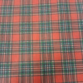 Pillowcase - Red and Green Plaid Flannel