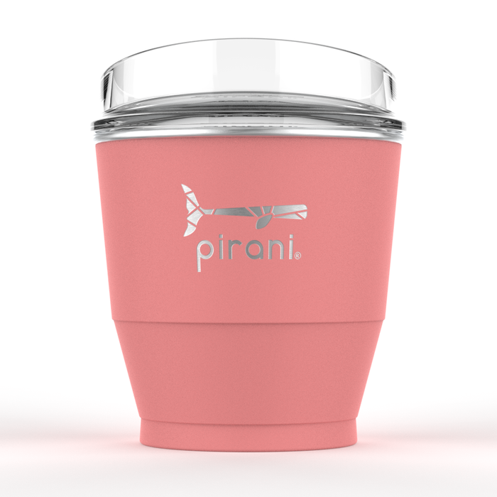 PIRANI WINE TUMBLER, CORAL