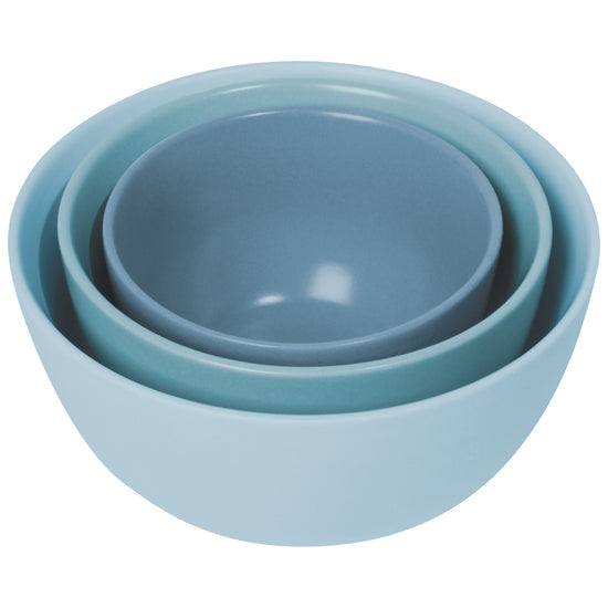 PREP BOWL SET OF 3, ROBIN EGG BLUE