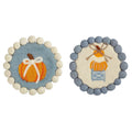 PUMPKIN TOPIARY TRIVETS