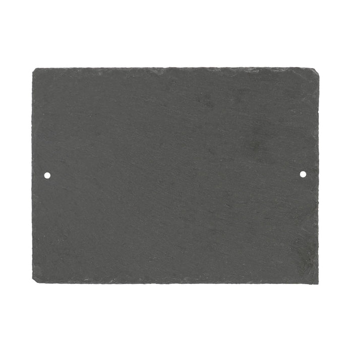 Rectangle Blank Slate House Sign - 20cm x 15cm