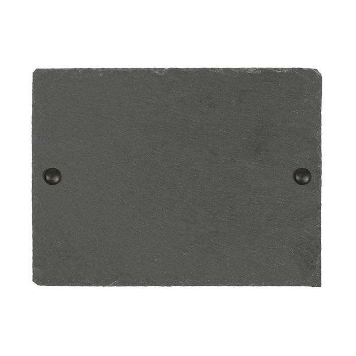Rectangle Blank Slate House Sign - 20cm x 15cm